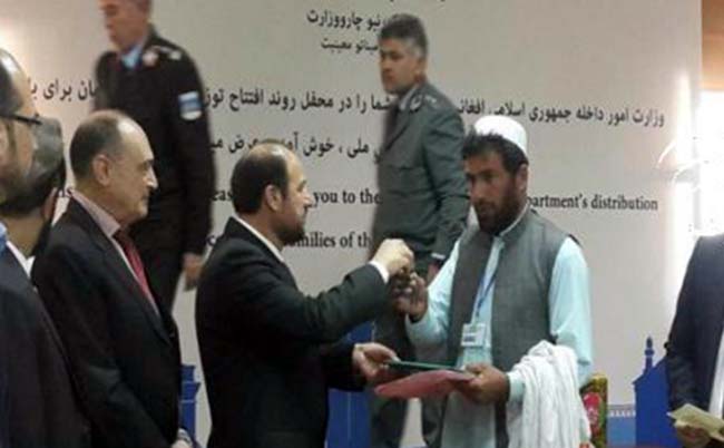 Slain Policemen’s Families Given Apartment Keys  